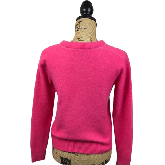 Club Monaco Hot Pink Pullover Sweater XS - Picture 2 of 11